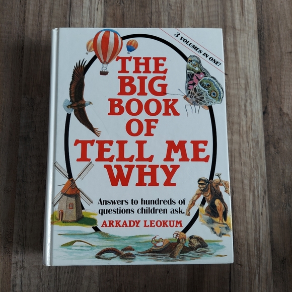 The Big Book of Tell Me Why 1989 Classic Kids Book - Picture 1 of 16